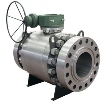 trunnion mounted ball valve